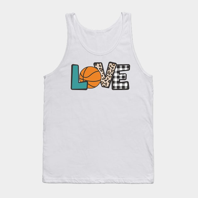 Basketball Love Tank Top by pralonhitam